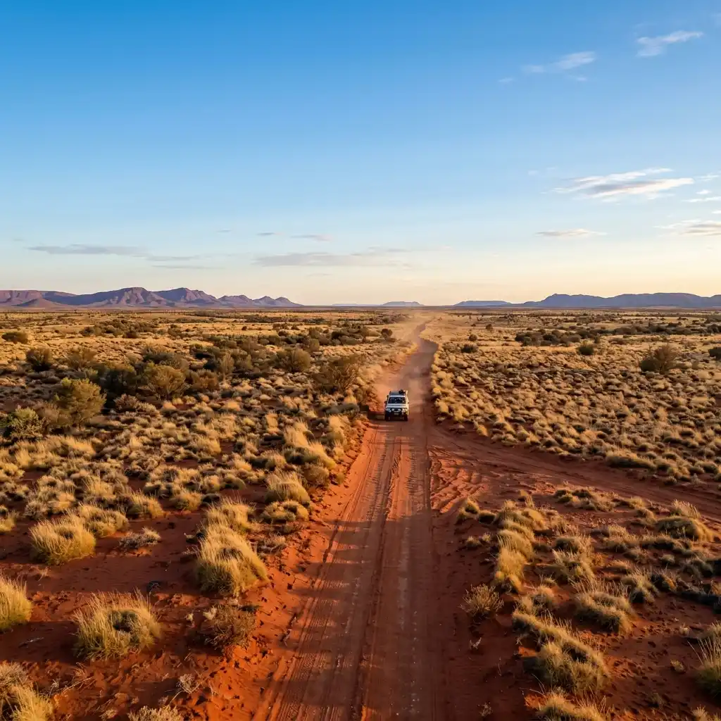 Australian Outback desert landscape